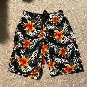 GNX Floral Swim Trunks